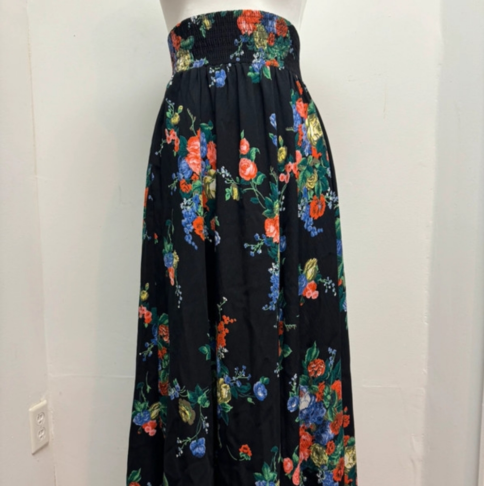 Vintage Dennis Goldsmith floral maxi S